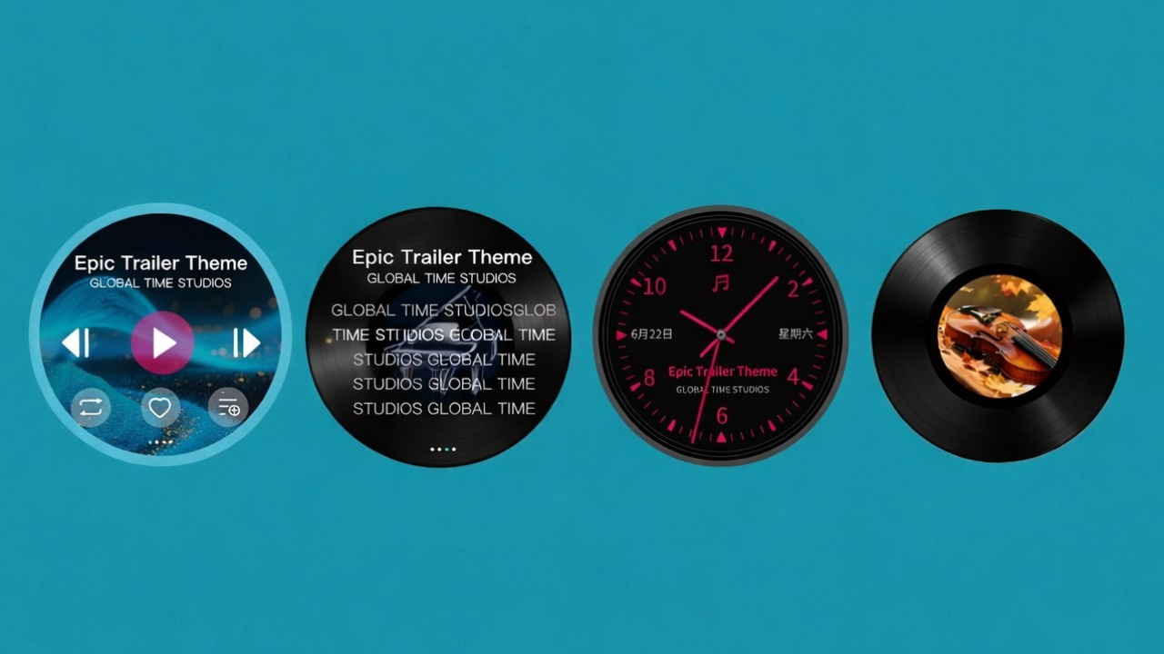 Screen themes of the SnowSky Disc.