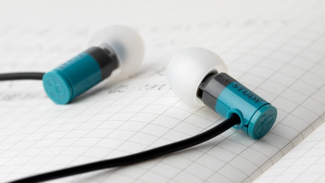 Final STUDY 1 in-ear monitor (IEM).