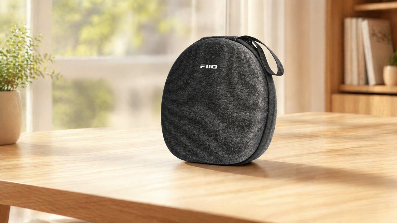 News - FiiO NEST CANS Mini: portable case for on-ear headphones