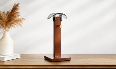 Thumbnail - FiiO HS22: Wooden Headphone Stand with Cable Hook