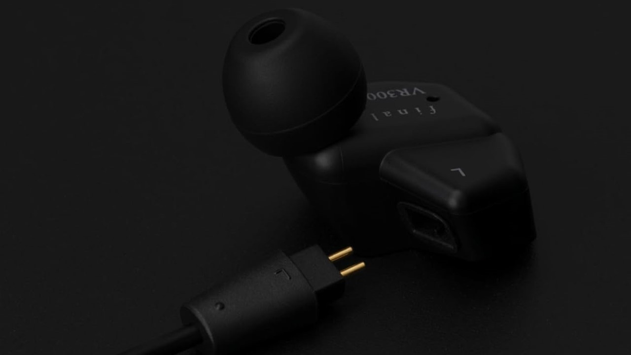 Cabo removível 2-pin do fone in-ear Final Audio VR3000 Recable for Gaming.