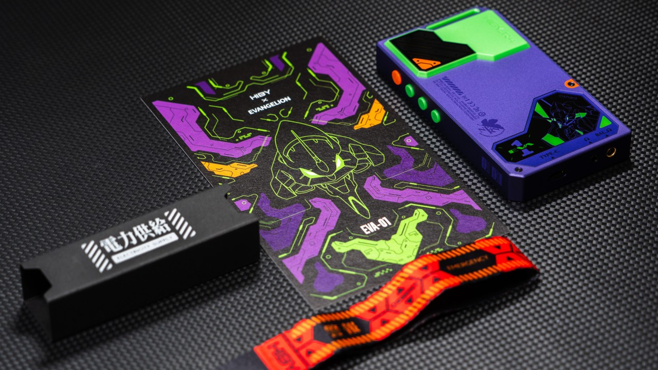 DAP de edição especial Hiby R4 x Evangelion.
