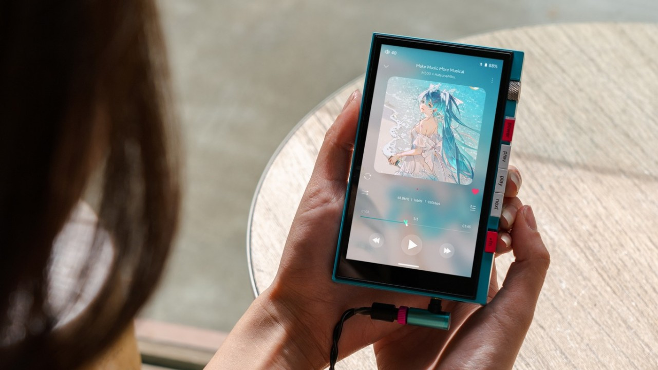 Notícia - Hiby confirma que M500 x Hatsune Miku não é bit perfect, igual ao M300