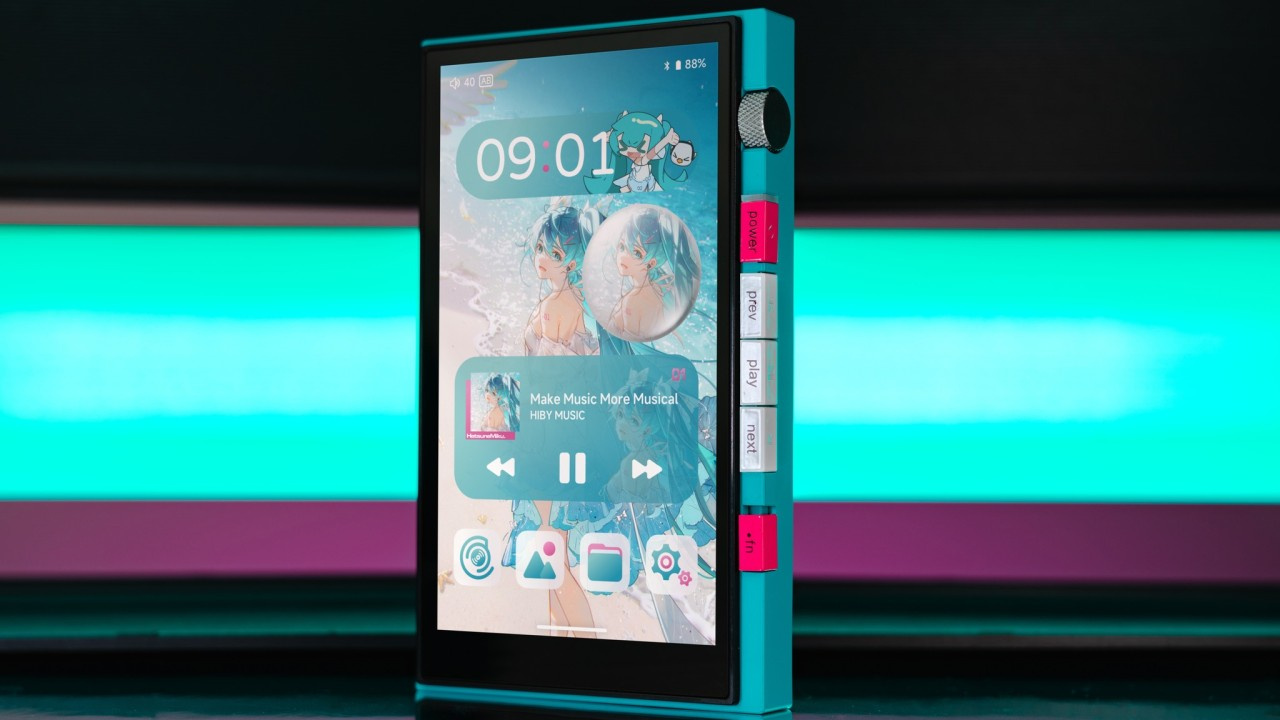 Digital Audio Player (DAP) Hiby M500 x Hatsune Miku.