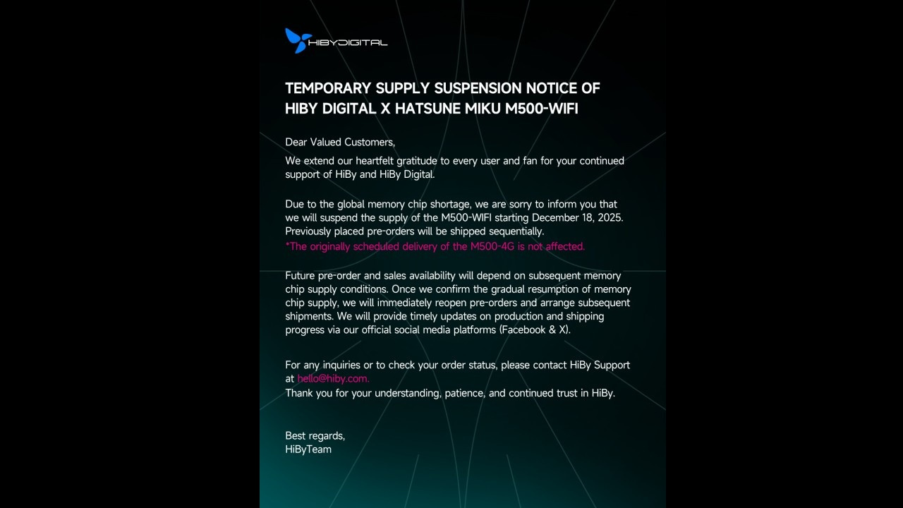 Pausa na produção do DAP M500.