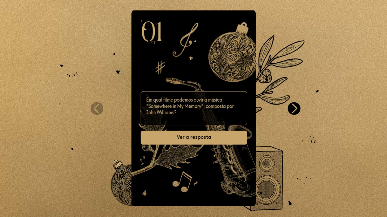 Natal Qobuz 2025 com sorteio de produtos.