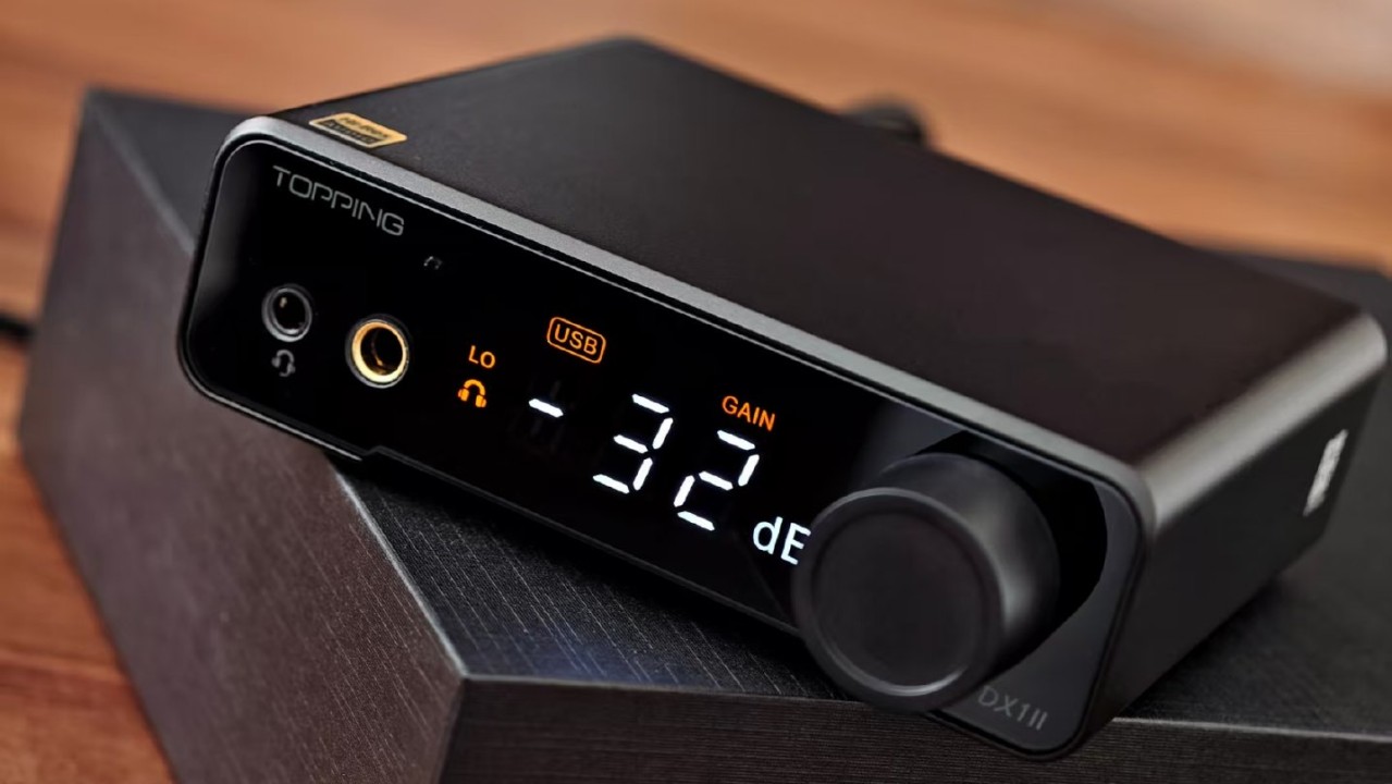 Imagem - Topping DX1 II chega com PEQ, suporte para microfone e 1W de potência