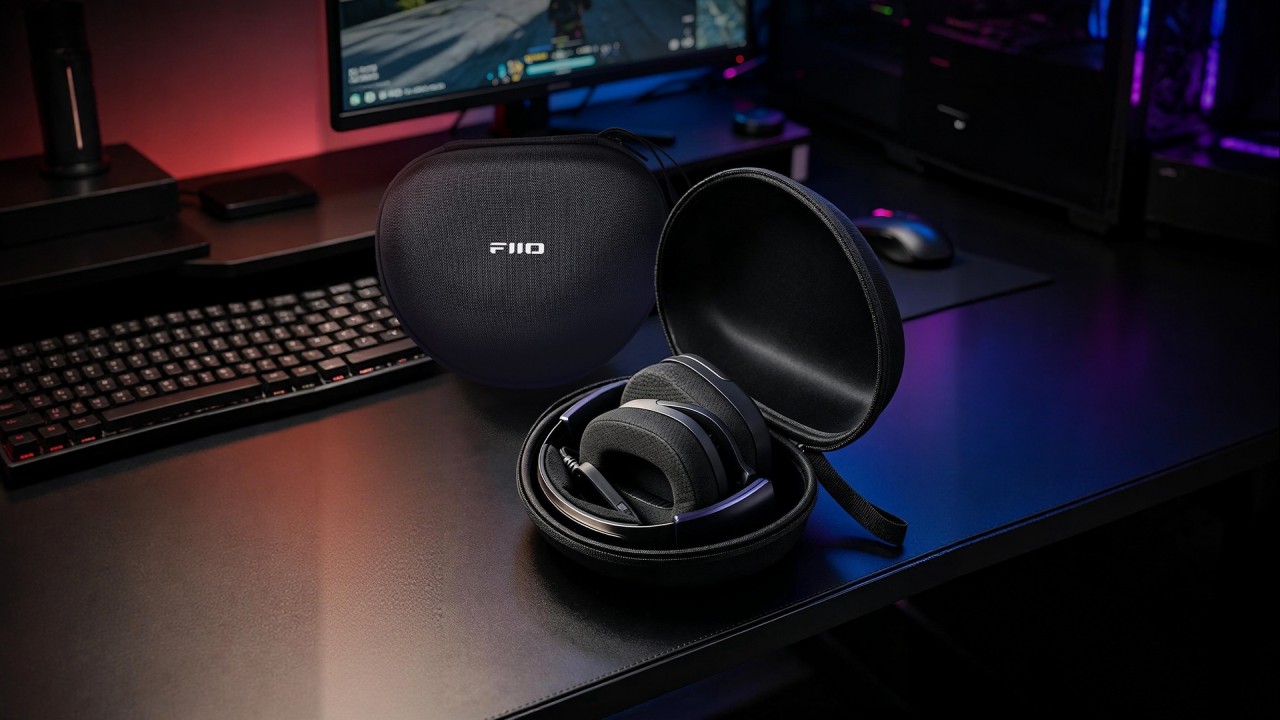 Imagem - FiiO NEST CANS Nano: case para headphones dobráveis